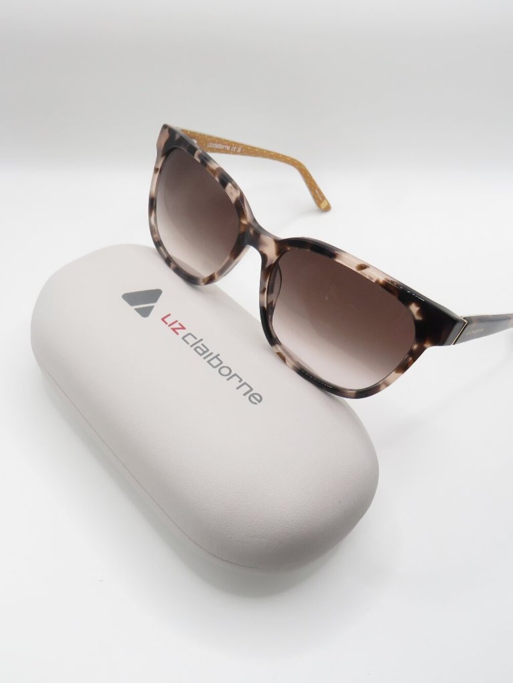 Liz Claiborne New L572/S HT8 Pink Havana/Brown Gradient Sunglasses